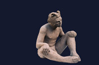 H: 40cm - terre cuite
