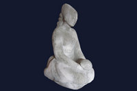 H: 48cm - terre cuite