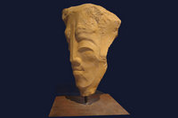 H: 52cm - calacaire et ciment