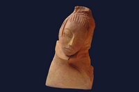 H: 40cm - terre cuite