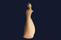 H: 47cm - terre cuite engobe